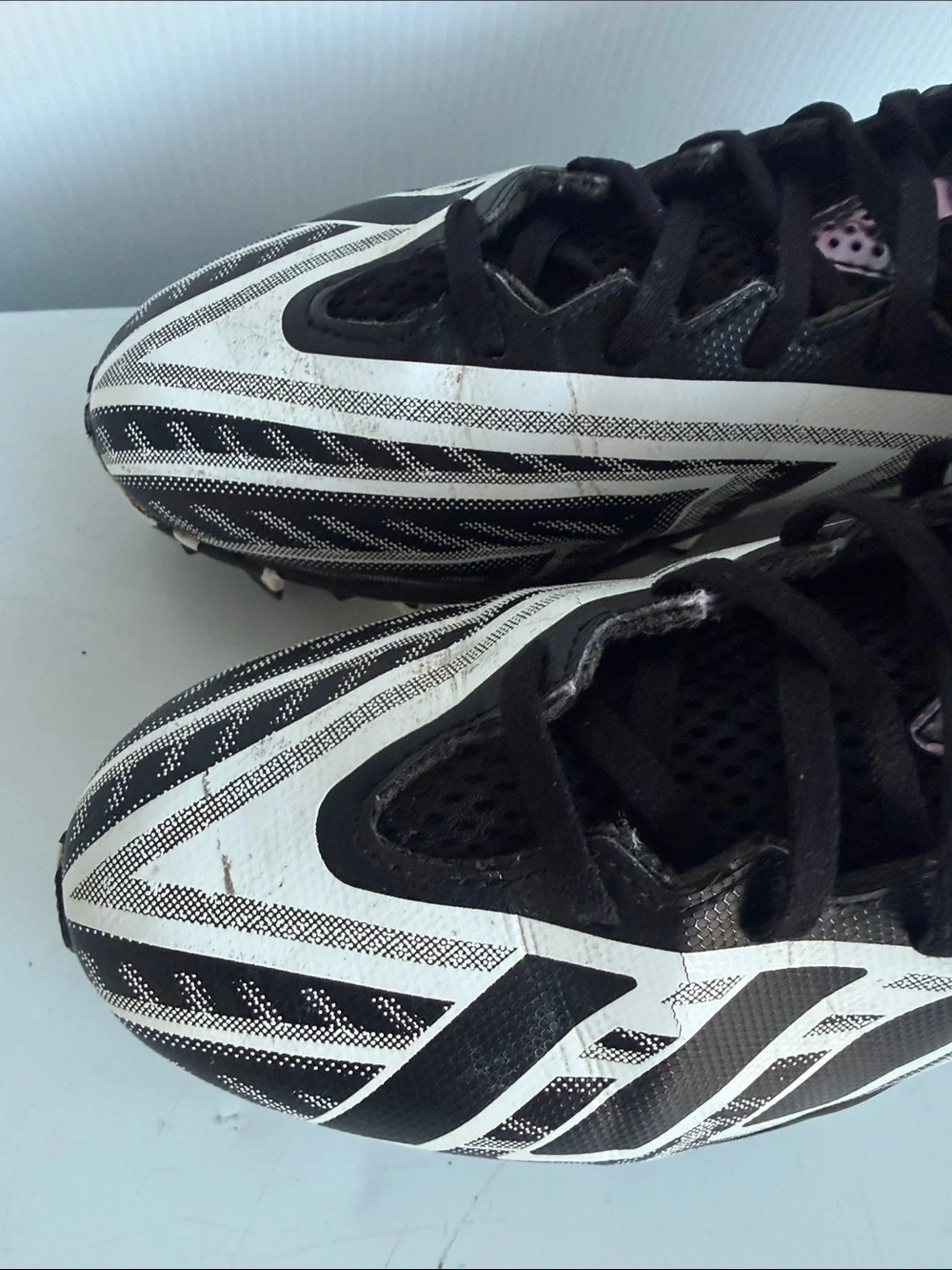 Adidas Freak Spark MD 23 Football Cleats Size 8.5 Black and White